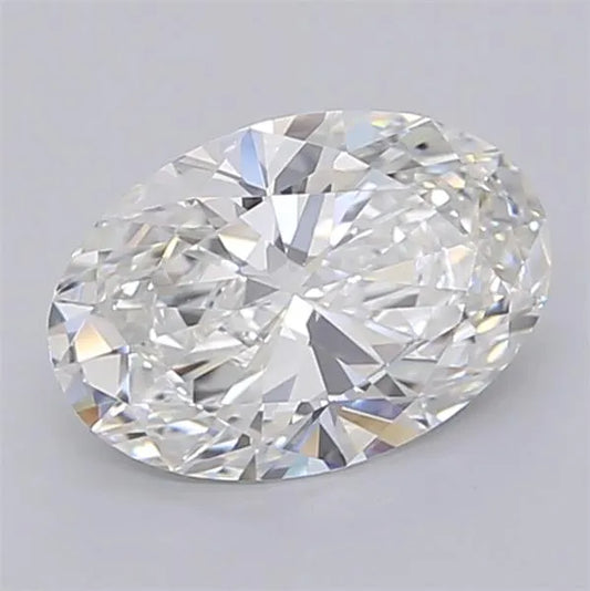 1.51ct Oval Lab Grown Diamond (Colour F, Clarity VVS2, IGI Certified)