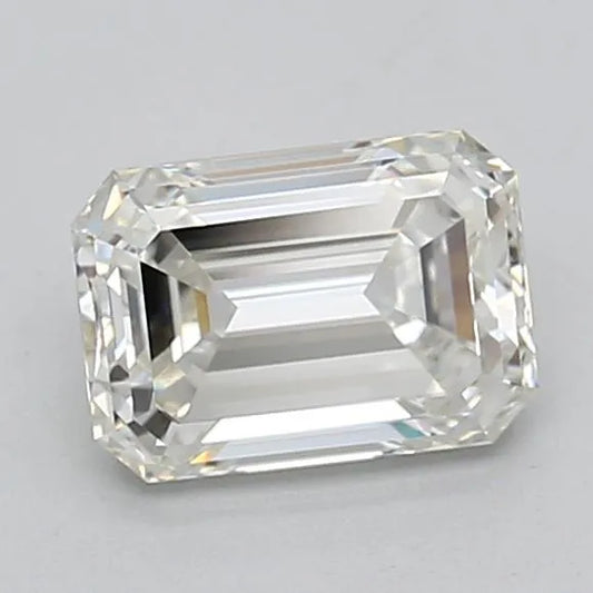 1.52ct Emerald Lab Grown Diamond (Colour G, Clarity VVS2, IGI Certified)