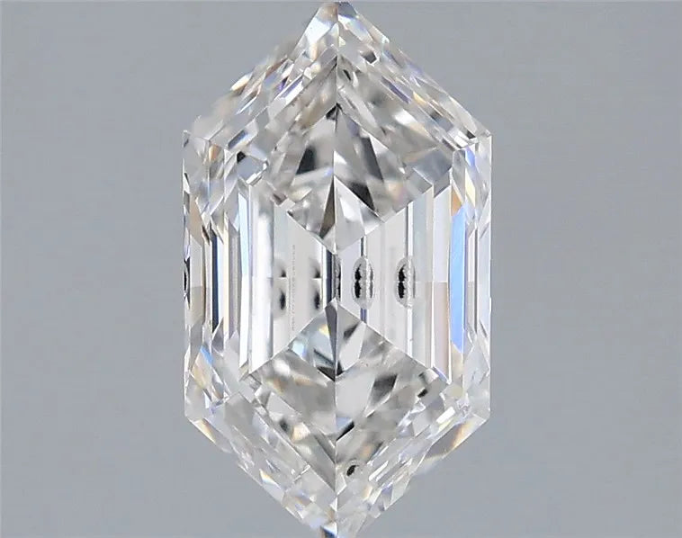 1.52ct Hexagonal Lab Grown Diamond (Colour E, Clarity SI2, IGI Certified)