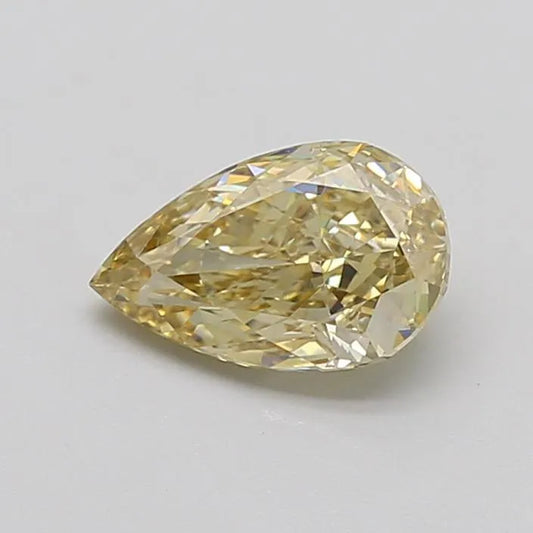 1.53ct Pear Lab Grown Diamond (Colour Fancy Yellow, Clarity VS1, IGI Certified)