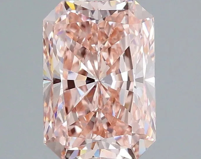 1.53ct Radiant Lab Grown Diamond (Colour Fancy Intense Pink, Clarity VVS2, IGI Certified)