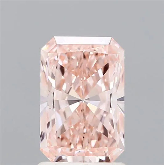 1.53ct Radiant Lab Grown Diamond (Colour Fancy Pink, Clarity VS2, IGI Certified)