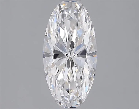 1.54ct Oval Lab Grown Diamond (Colour D, Clarity VVS1, IGI Certified)