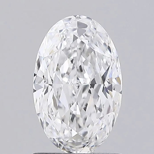1.54ct Oval Lab Grown Diamond (Colour D, Clarity VVS2, IGI Certified)