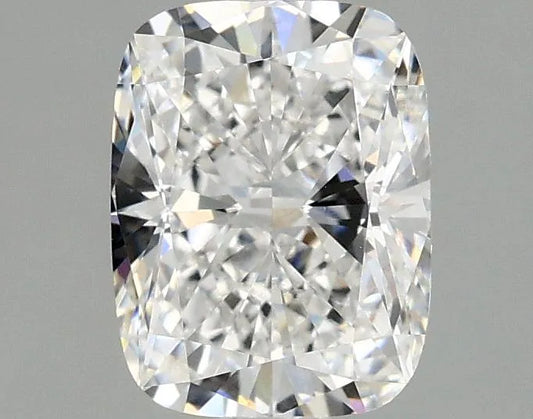 1.55ct Cushion brilliant Lab Grown Diamond (Colour E, Clarity VVS2, IGI Certified)