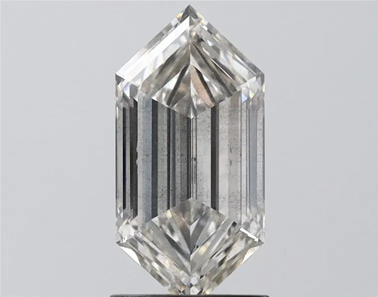 1.55ct Hexagonal Lab Grown Diamond (Colour G, Clarity SI1, IGI Certified)