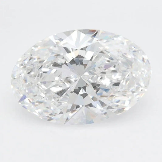 1.56ct Oval Lab Grown Diamond (Colour D, Clarity VVS2, IGI Certified)