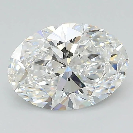 1.57ct Oval Lab Grown Diamond (Colour D, Clarity VS2, IGI Certified)