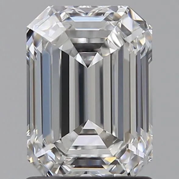 1.58ct Emerald Lab Grown Diamond (Colour D, Clarity IF, IGI Certified)