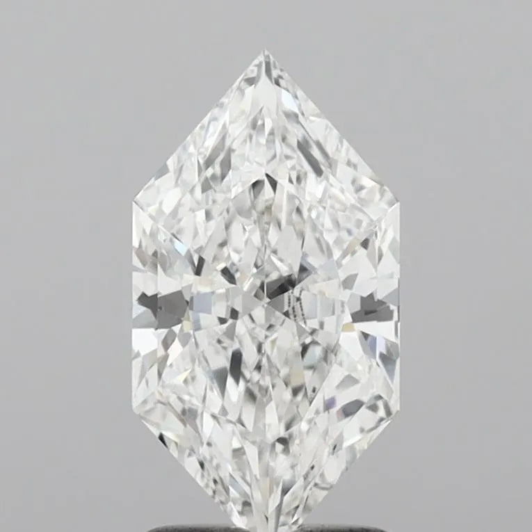 1.58ct Hexagonal Lab Grown Diamond (Colour E, Clarity VVS2, IGI Certified)