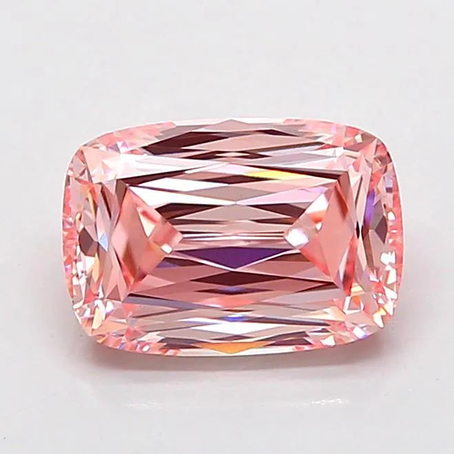 1.59ct Cushion modified Lab Grown Diamond (Colour Fancy Intense Pink, Clarity VVS2, IGI Certified)