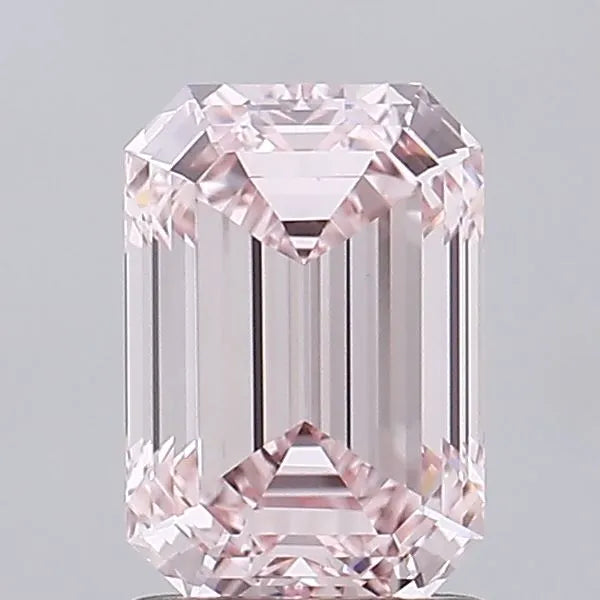 1.59ct Emerald Lab Grown Diamond (Colour Fancy Intense Pink, Clarity VVS2, IGI Certified)