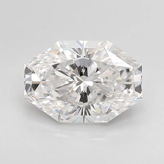 1.59ct Octagonal Lab Grown Diamond (Colour D, Clarity VVS2, IGI Certified)