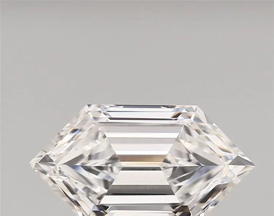 1.60ct Hexagonal Lab Grown Diamond (Colour D, Clarity VVS2, IGI Certified)