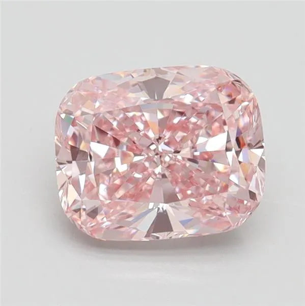 1.62ct Cushion brilliant Lab Grown Diamond (Colour Fancy Intense Pink, Clarity VVS2, IGI Certified)