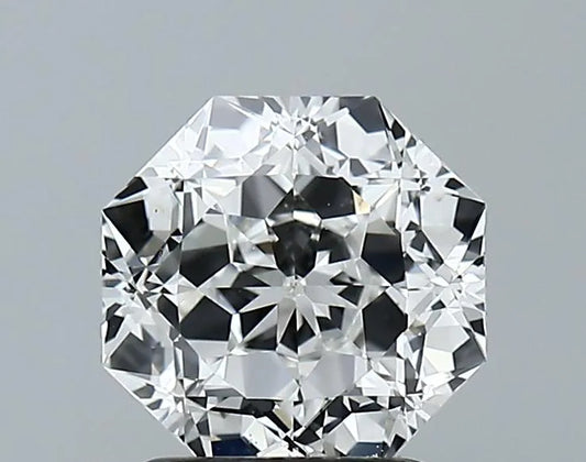 1.63ct Octagonal Lab Grown Diamond (Colour E, Clarity VVS2, Cut VG, GIA Certified)