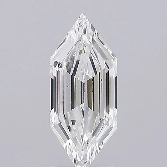 1.66ct Hexagonal Lab Grown Diamond (Colour F, Clarity VS1, IGI Certified)