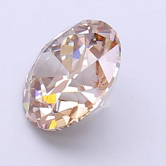 1.68ct European cut Lab Grown Diamond (Colour Very Light Brown, Clarity VVS2, IGI Certified)