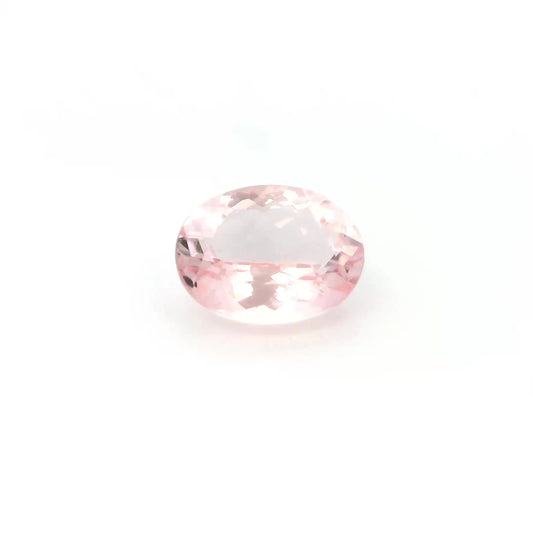 1.71ct Oval Natural Morganite (Colour Pink, Clarity Eye Clean, Cut Faceted)