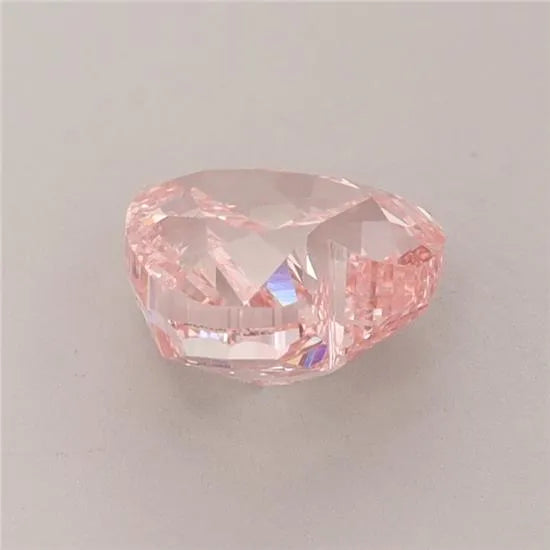1.72ct Heart Lab Grown Diamond (Colour Fancy Vivid Pink, Clarity VVS2, IGI Certified)