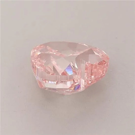 1.72ct Heart Lab Grown Diamond (Colour Fancy Vivid Pink, Clarity VVS2, IGI Certified)