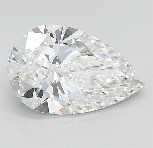 1.73ct Pear Lab Grown Diamond (Colour E, Clarity VVS1, Cut EX, IGI Certified)