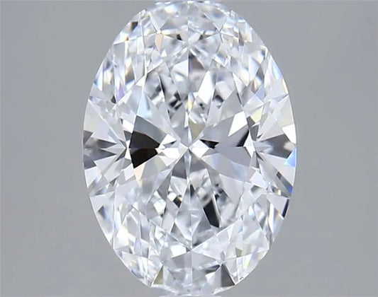 1.74ct Oval Lab Grown Diamond (Colour D, Clarity VVS2, IGI Certified)