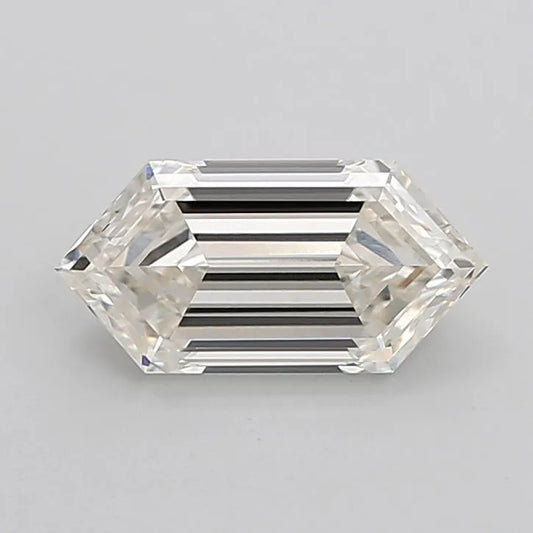 1.77ct Hexagonal Lab Grown Diamond (Colour I, Clarity VVS2, IGI Certified)