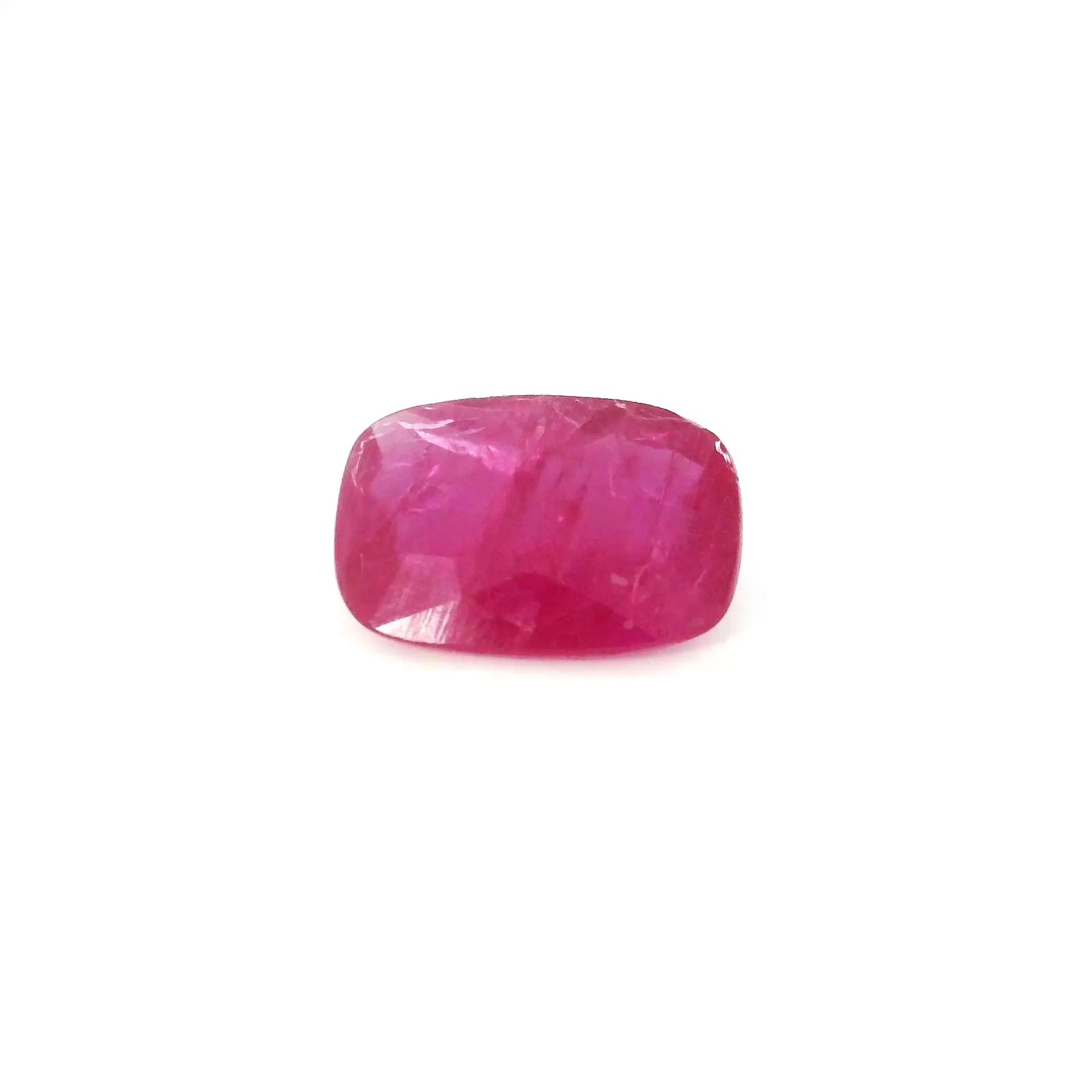 1.78ct Cushion Natural Ruby (Colour Red, Clarity Moderately Included, Cut Faceted)