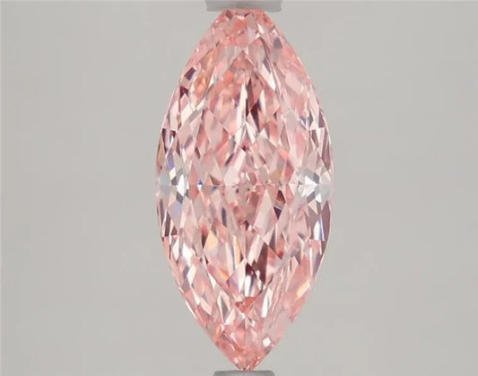 1.78ct Marquise Lab Grown Diamond (Colour Fancy Intense Pink, Clarity VVS2, IGI Certified)