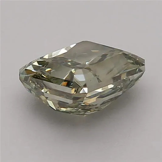 1.79ct Radiant Lab Grown Diamond (Colour Fancy Vivid Green, Clarity VS2, Cut VG, IGI Certified)
