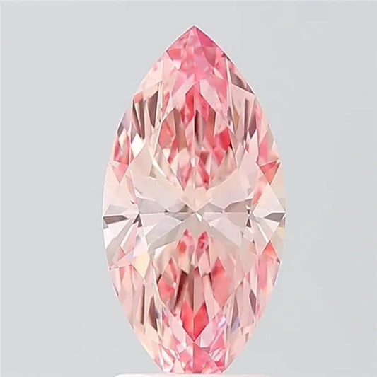 1.83ct Marquise Lab Grown Diamond (Colour Fancy Pink, Clarity VS1, IGI Certified)