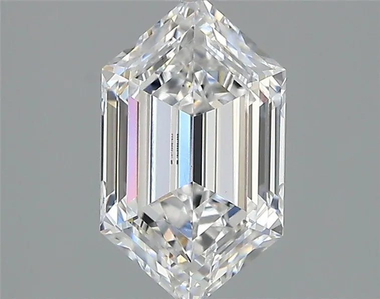 1.85ct Hexagonal Lab Grown Diamond (Colour D, Clarity VVS2, IGI Certified)