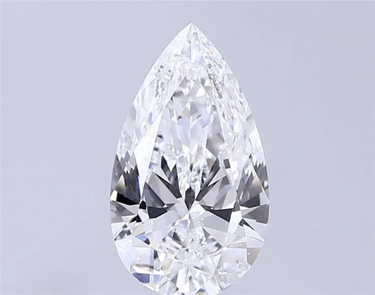 1.85ct Pear Lab Grown Diamond (Colour F, Clarity VVS2, IGI Certified)