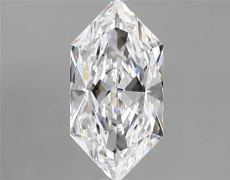 1.89ct Hexagonal Lab Grown Diamond (Colour D, Clarity VVS2, IGI Certified)
