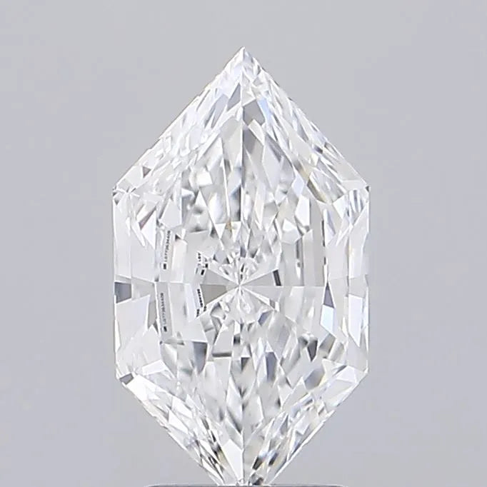 1.90ct Hexagonal Lab Grown Diamond (Colour D, Clarity VVS2, IGI Certified)