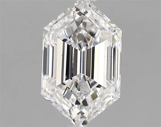 1.92ct Hexagonal Lab Grown Diamond (Colour D, Clarity VS1, IGI Certified)