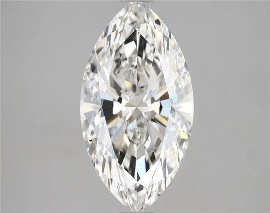1.96ct Marquise Lab Grown Diamond (Colour F, Clarity VS1, IGI Certified)