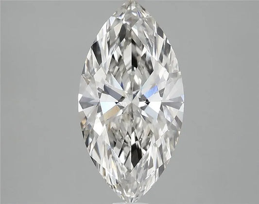 1.97ct Marquise Lab Grown Diamond (Colour G, Clarity VVS2, IGI Certified)