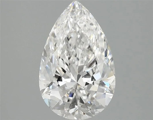 1.98ct Pear Lab Grown Diamond (Colour D, Clarity VVS2, IGI Certified)