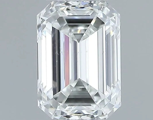 0.53ct Emerald Natural Diamond (Colour G, Clarity VS1, Cut VG, IGI Certified)