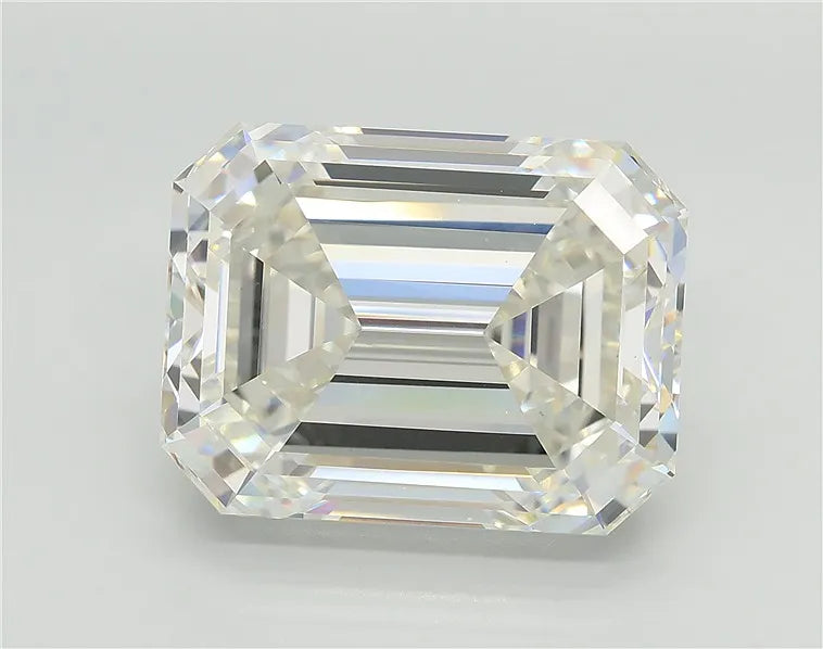 10.02ct Emerald Lab Grown Diamond (Colour G, Clarity VS1, IGI Certified)