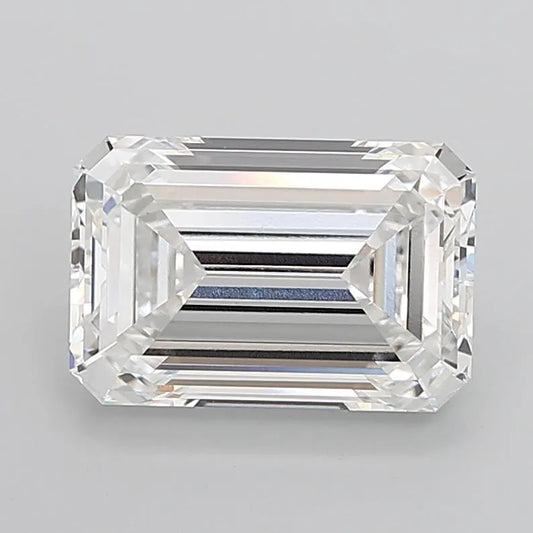 10.04ct Emerald Lab Grown Diamond (Colour F, Clarity VVS2, IGI Certified)