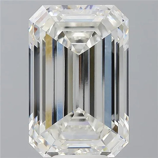 10.10ct Emerald Lab Grown Diamond (Colour H, Clarity VVS1, IGI Certified)