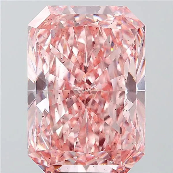 10.41ct Radiant Lab Grown Diamond (Colour Fancy Vivid Pink, Clarity SI1, IGI Certified)