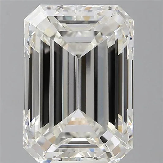 10.46ct Emerald Lab Grown Diamond (Colour G, Clarity VVS2, IGI Certified)