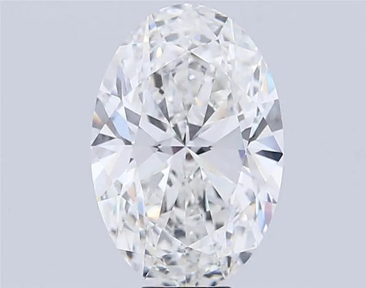 10.51ct Oval Lab Grown Diamond (Colour H, Clarity VVS2, IGI Certified)