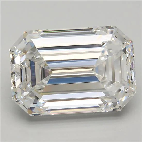 10.58ct Emerald Lab Grown Diamond (Colour I, Clarity VVS1, GIA Certified)