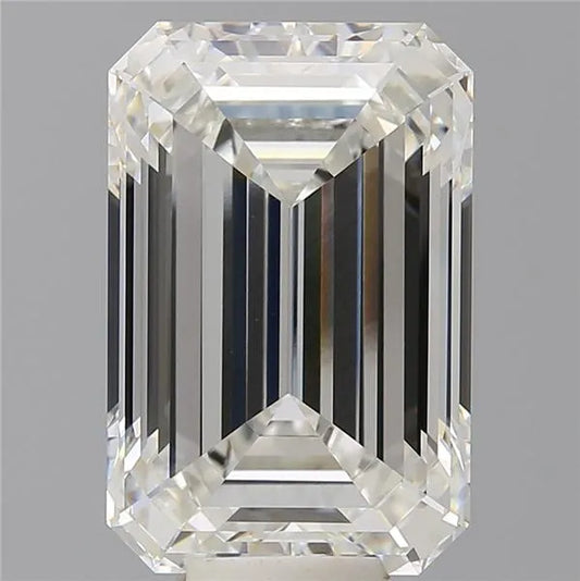 10.59ct Emerald Lab Grown Diamond (Colour G, Clarity VVS2, IGI Certified)