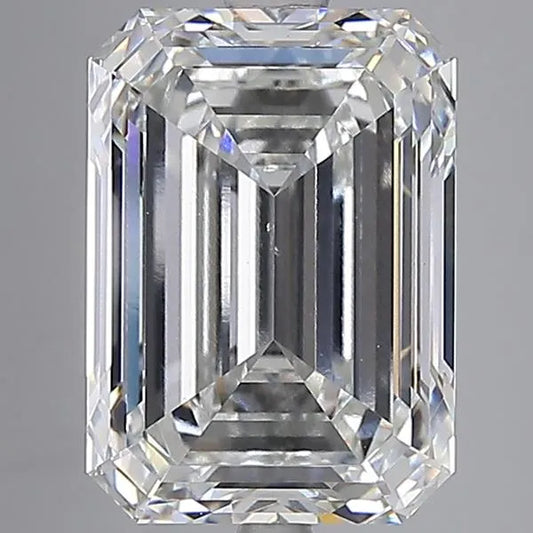 10.82ct Emerald Lab Grown Diamond (Colour F, Clarity VS1, IGI Certified)